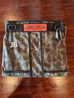 GRILLKILT | Grilling Apron With Bib | Vintage Camo