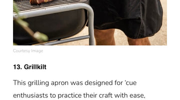 Men's Journal - Grill Kilt - 21 Thoughtful Gifts for Hosts