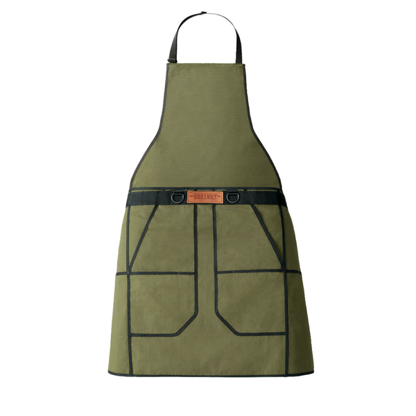 GRILLKILT | Grilling Apron | Olive