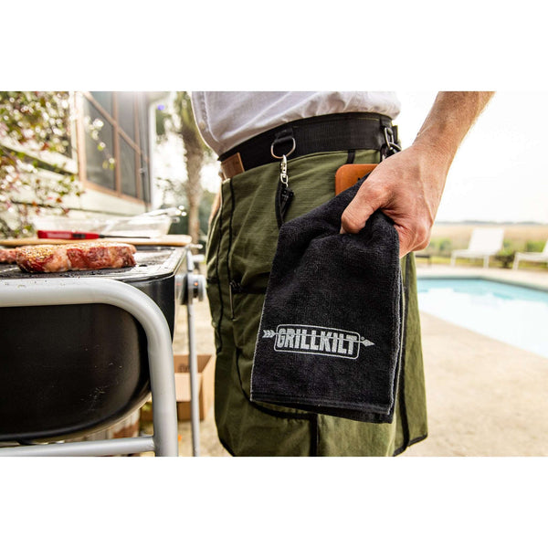 GRILLKILT Logo Towel with Carabiner