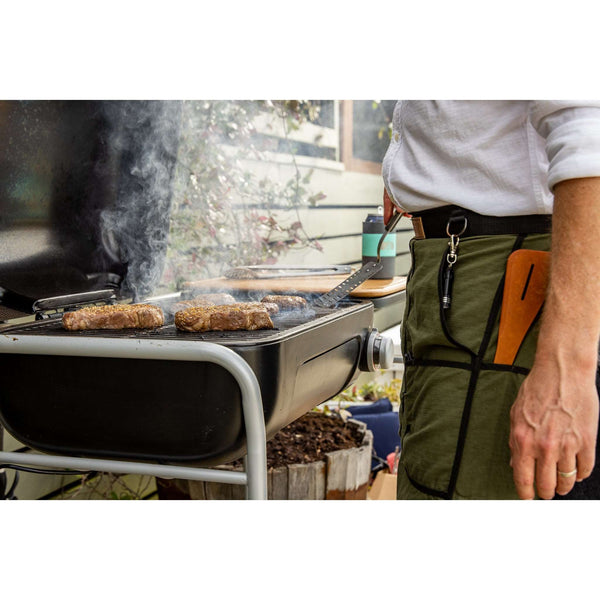 GRILLKILT GRILL APRON IN OLIVE GREEN COLOR. GRILL KILT GRILLING APRON #GRILL #KILT #APRON #GRILLING #CHEF #BBQ