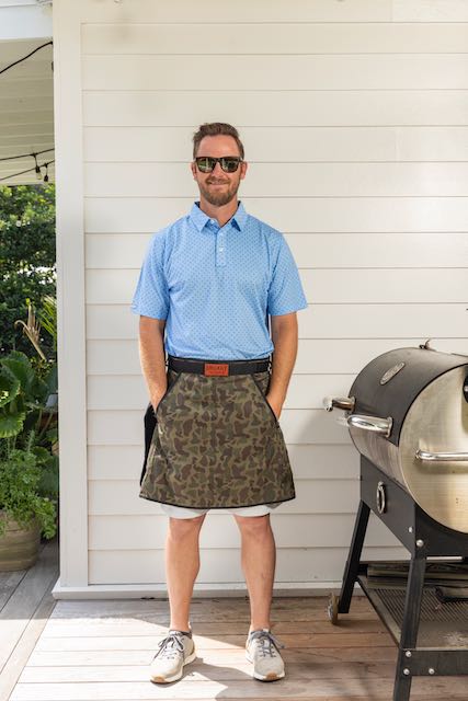 GRILLKILT Tailgater Grill Apron | Vintage Camo