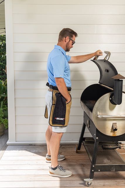 Grilling Apron for Men, Smoker Grill Accessories, Grilling Gifts