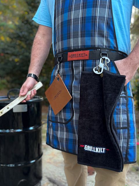 GRILLKILT | Grilling Apron with Bib | Citadel Tartan