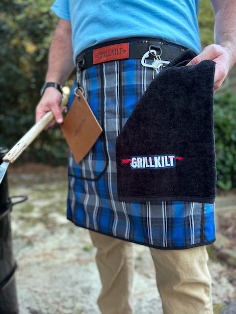 GRILLKILT | Grilling Apron with Bib | Citadel Tartan