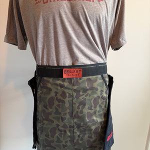 Tailgater Grill Apron | Vintage Camo With Removable Bib