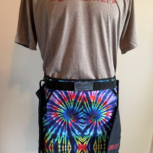 Tailgater Grilling Apron | Tie Dye With Removable Bib