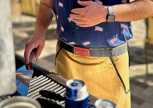 GRILLKILT Tailgater Grill Apron | Camel