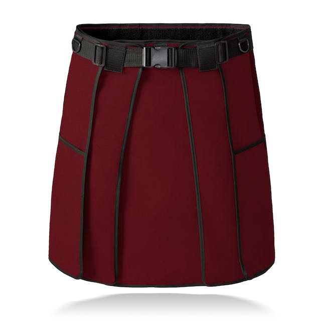 GRILLKILT | Grilling Apron with Bib | Burgundy
