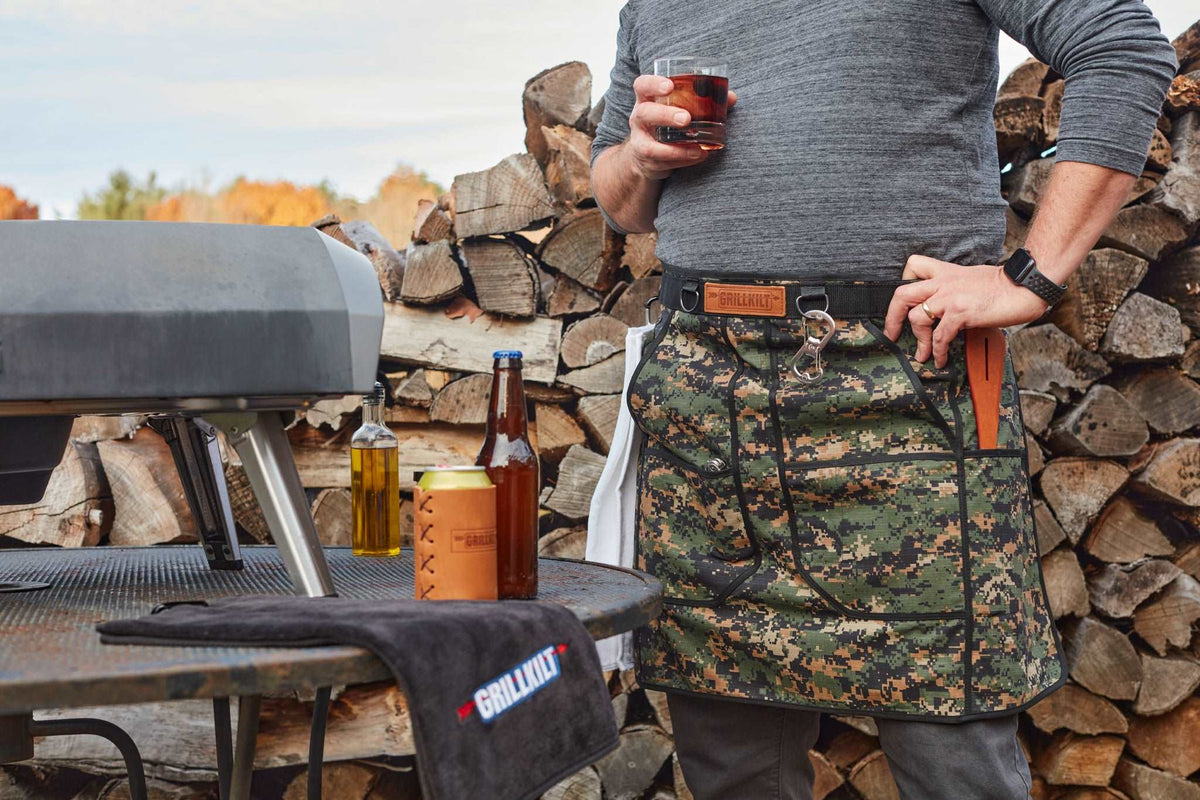 GRILLKILT Leather Beverage Sleeve