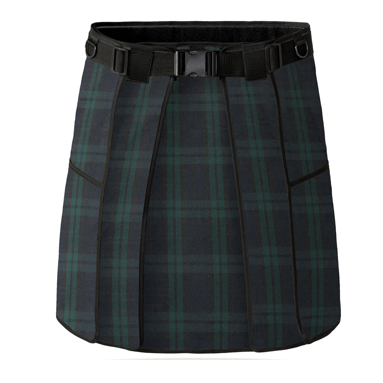GRILLKILT | Grilling Apron with Bib| Black Watch Tartan
