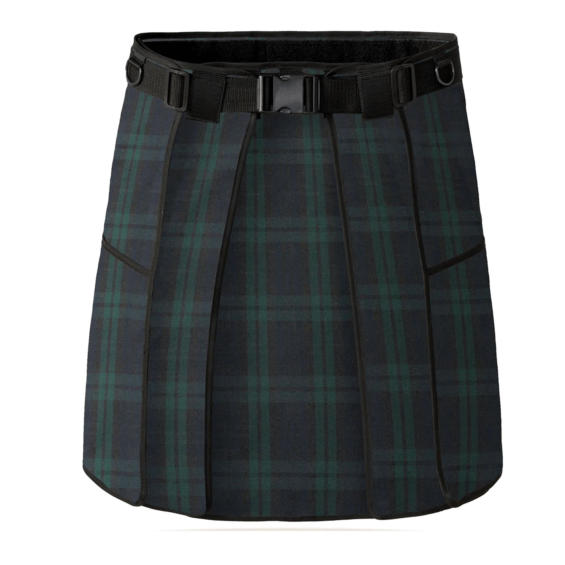 GRILLKILT | Grilling Apron with Bib| Black Watch Tartan