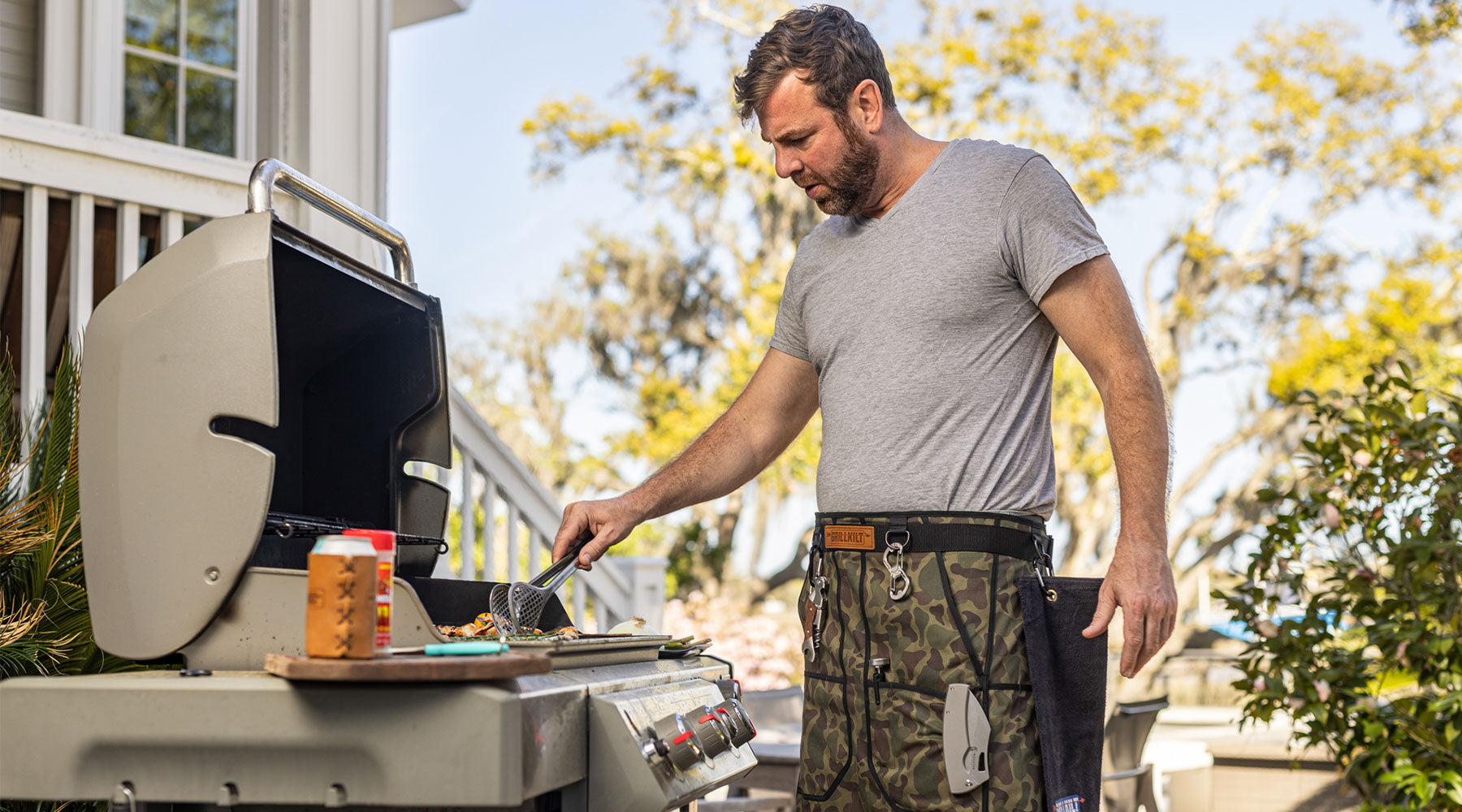 Best BBQ Grilling Accessory Kilt Aprons Grill Apron