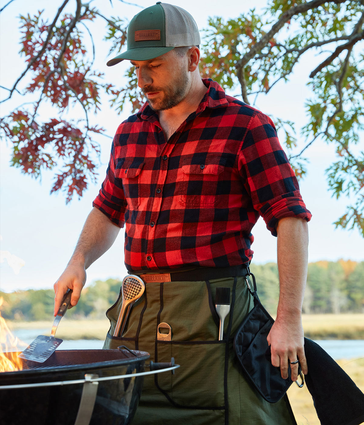 Best BBQ Grilling Apron Kilt Aprons Grill Accessory