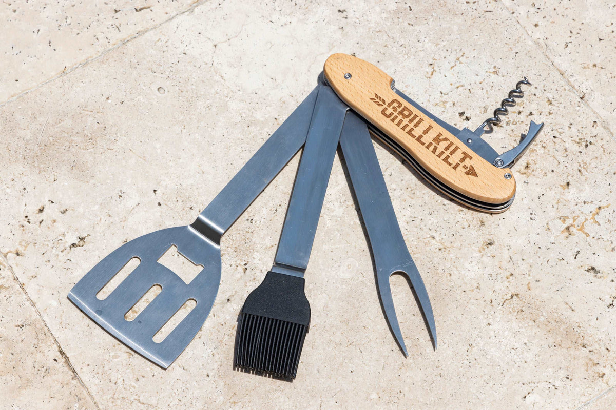 Folding BBQ Multi-Tool