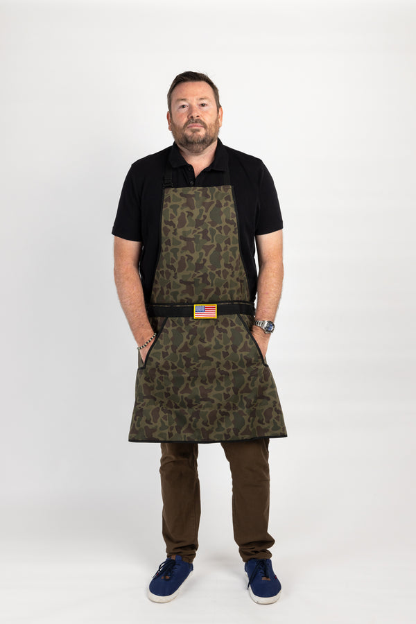 GRILLKILT Tailgater Grill Apron | Vintage Camo