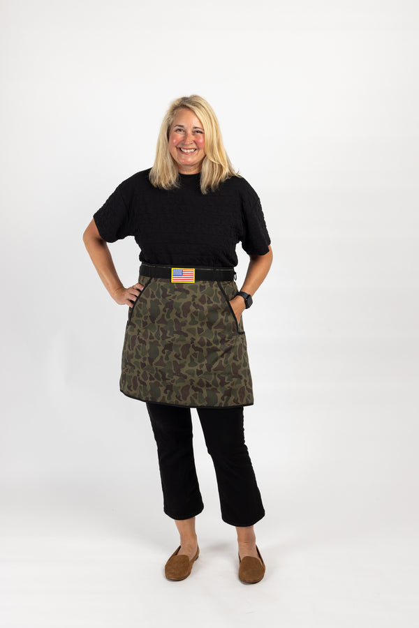 GRILLKILT Tailgater Grill Apron | Vintage Camo